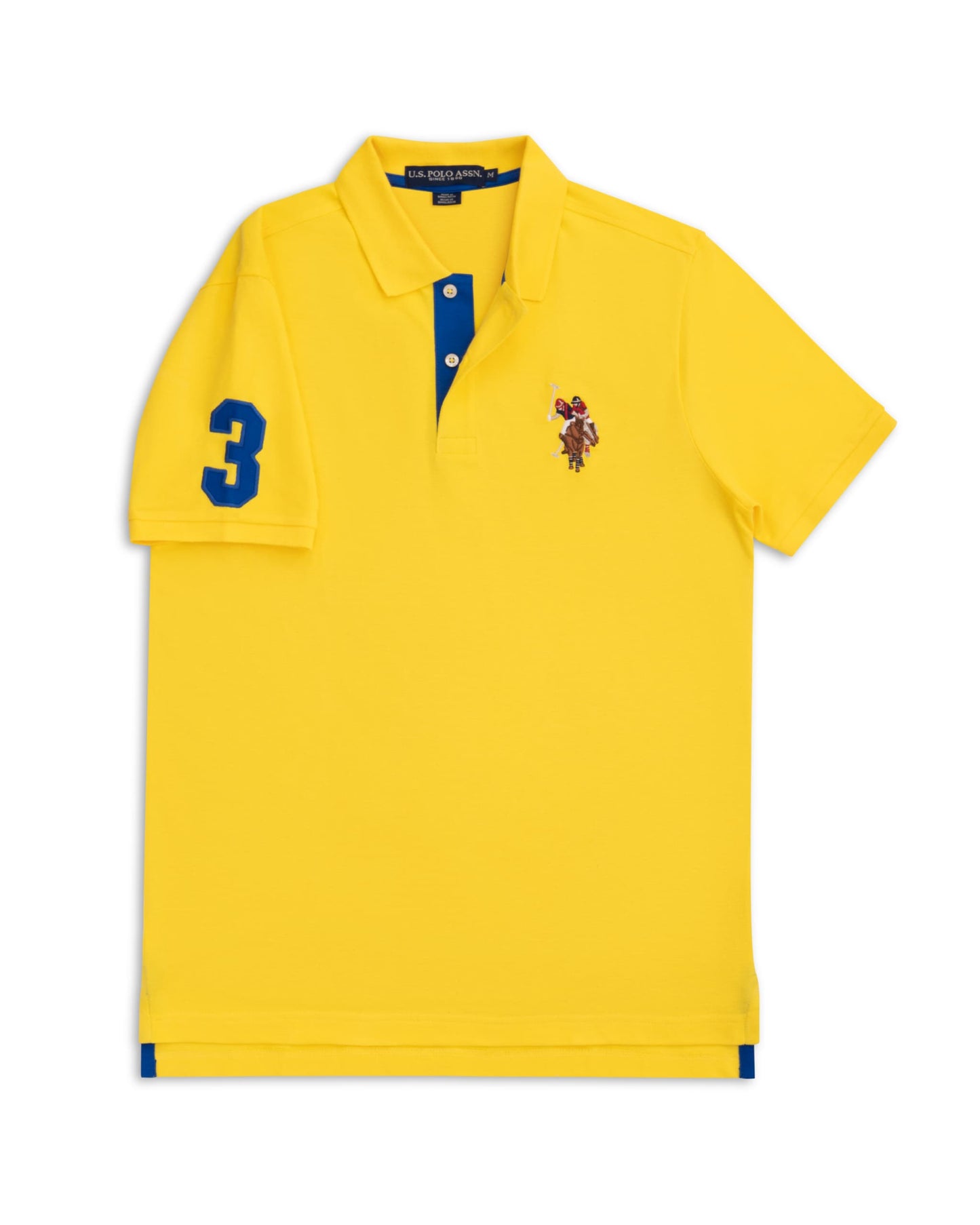 Us Polo Assn Polo Shirt In Yellow
