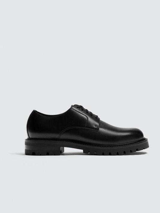 Zara Leather Derby Shoes
