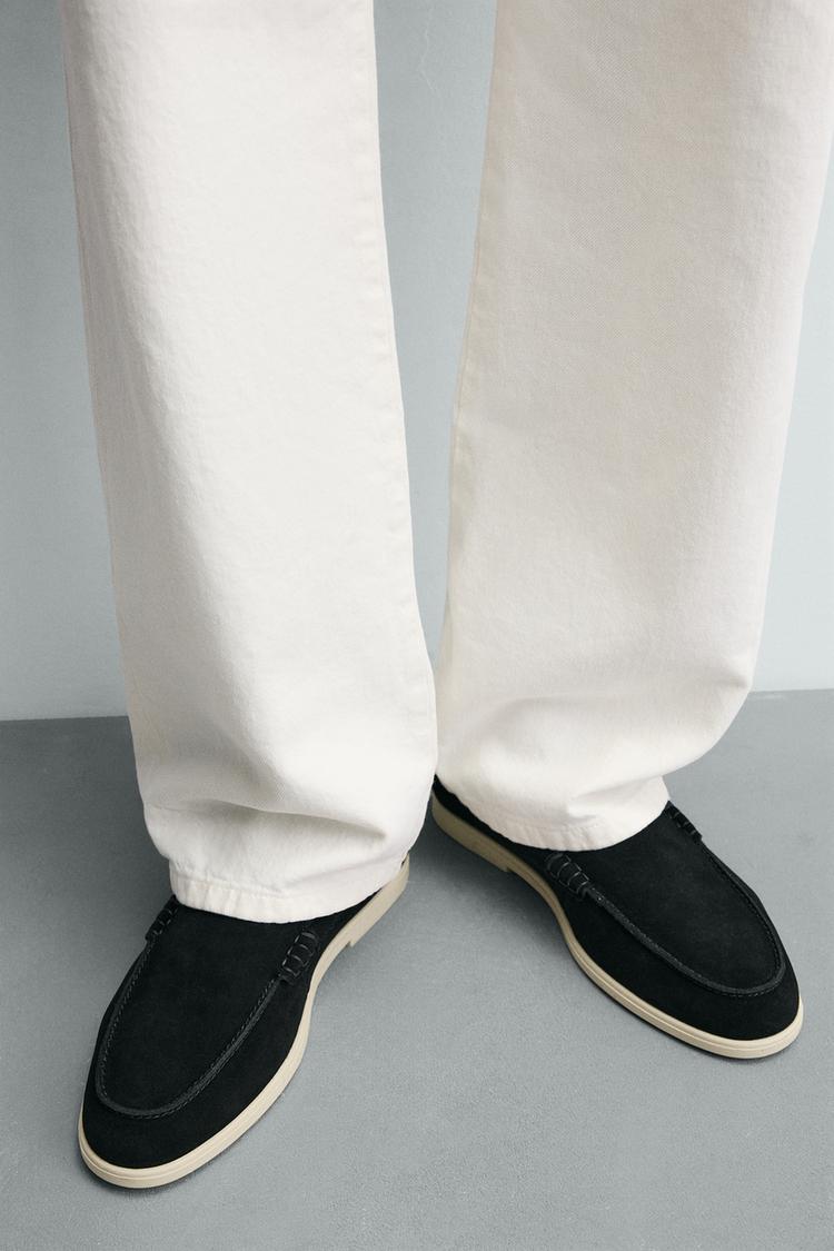 Zara Casusal Leather Loafer