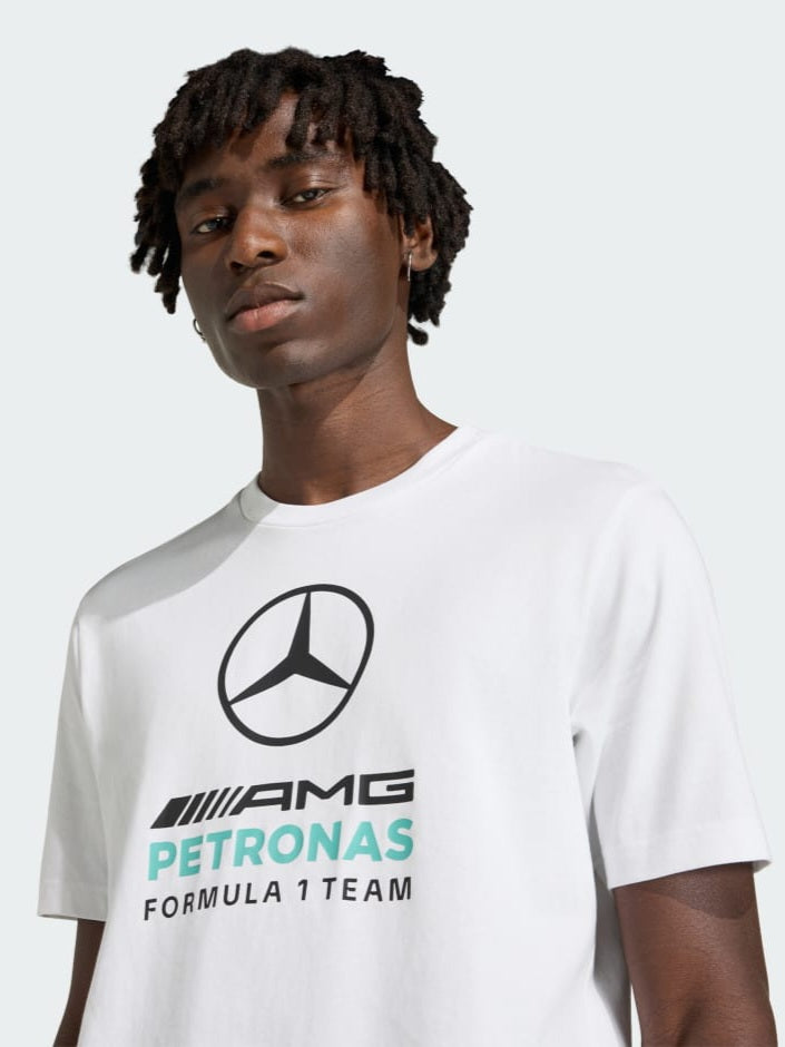 Adidas Mercedes-AMG Petronas F1 T-Shirt In White