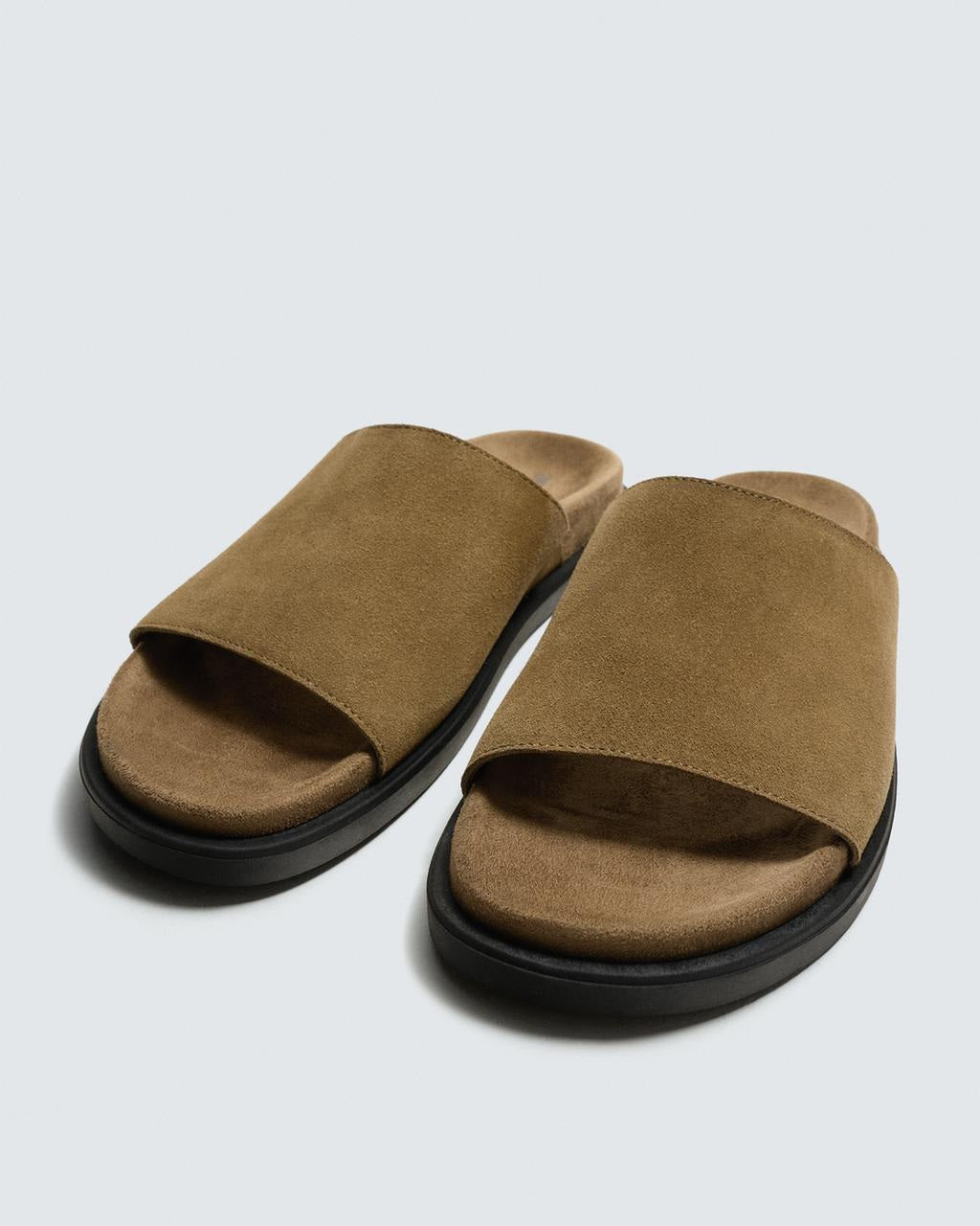 Zara Brown Leather Sandal