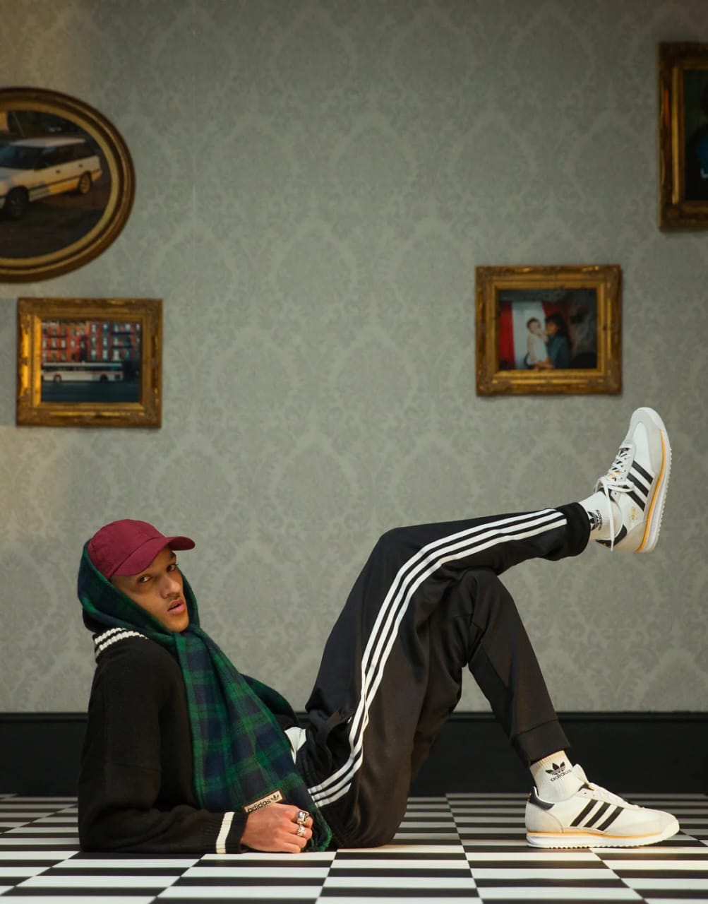 Adidas White SL 72 RS Sneakers