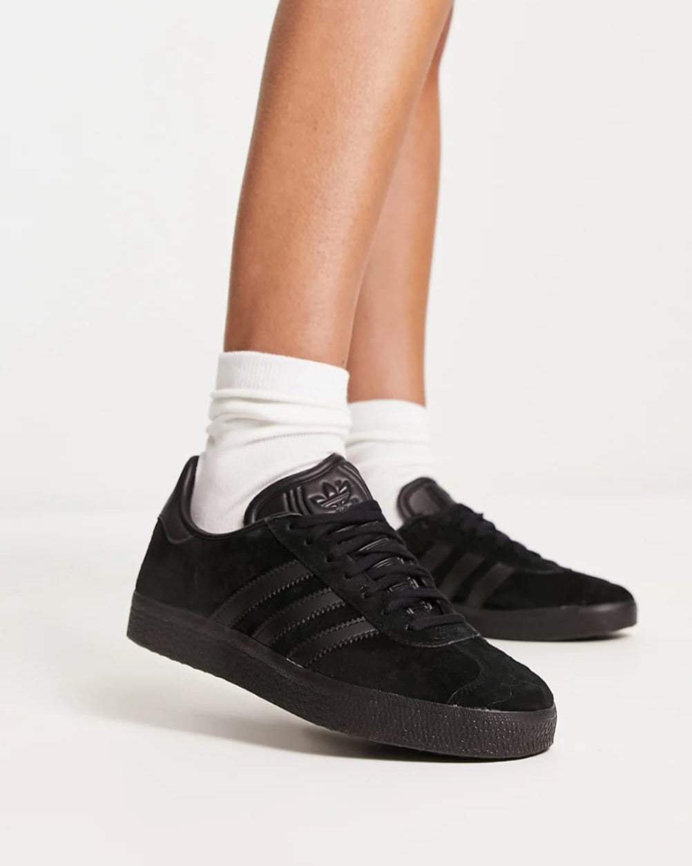 Adidas Black Gazelle Sneakers