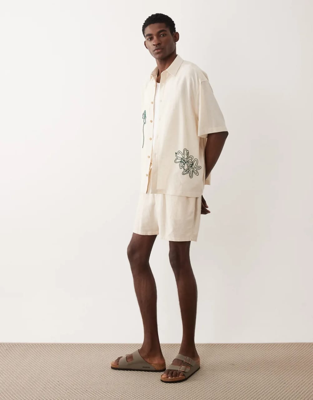 Oversized Embroidered Shirt