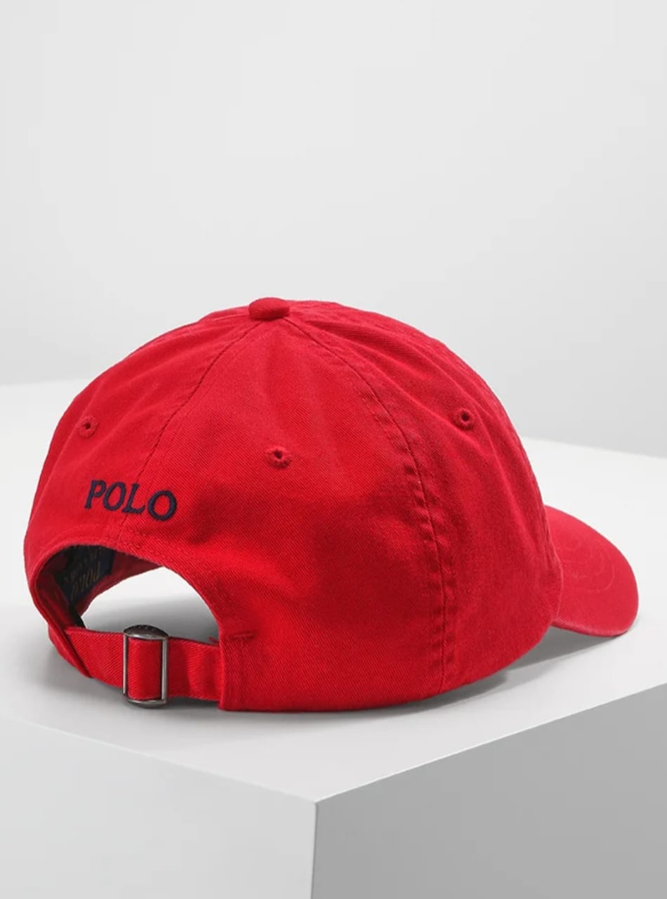 Polo Ralph Red Baseball Cap