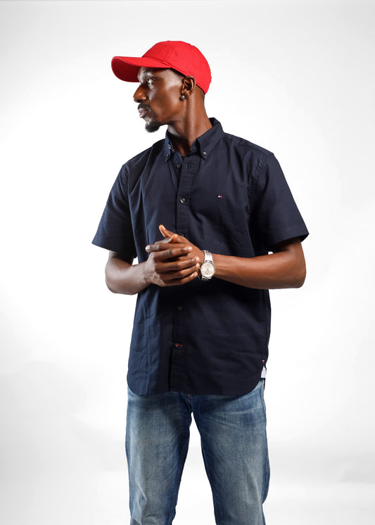 Tommy Hilfiger Regular Fit Shirt in Navy