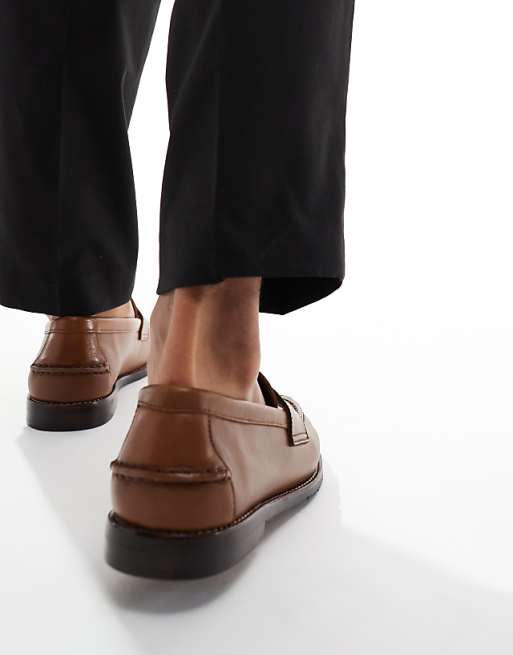 Brown Penny Loafers