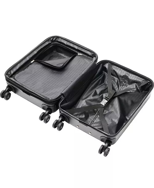 Karl Lagerfeld Paris Black Upright Luggage