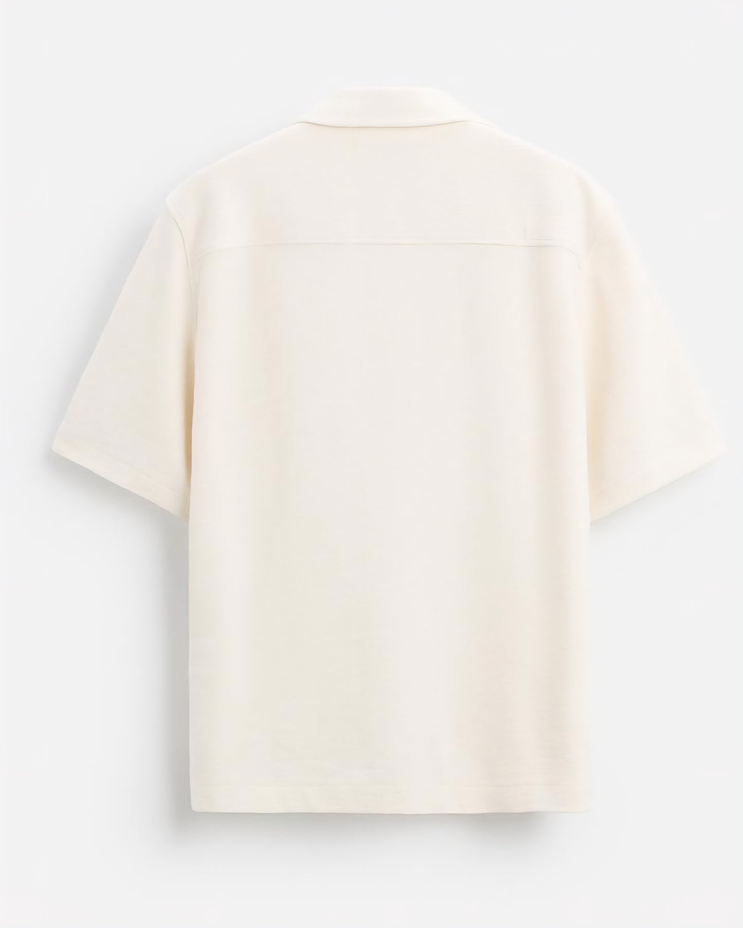 Zara Textured Shirt Ecru