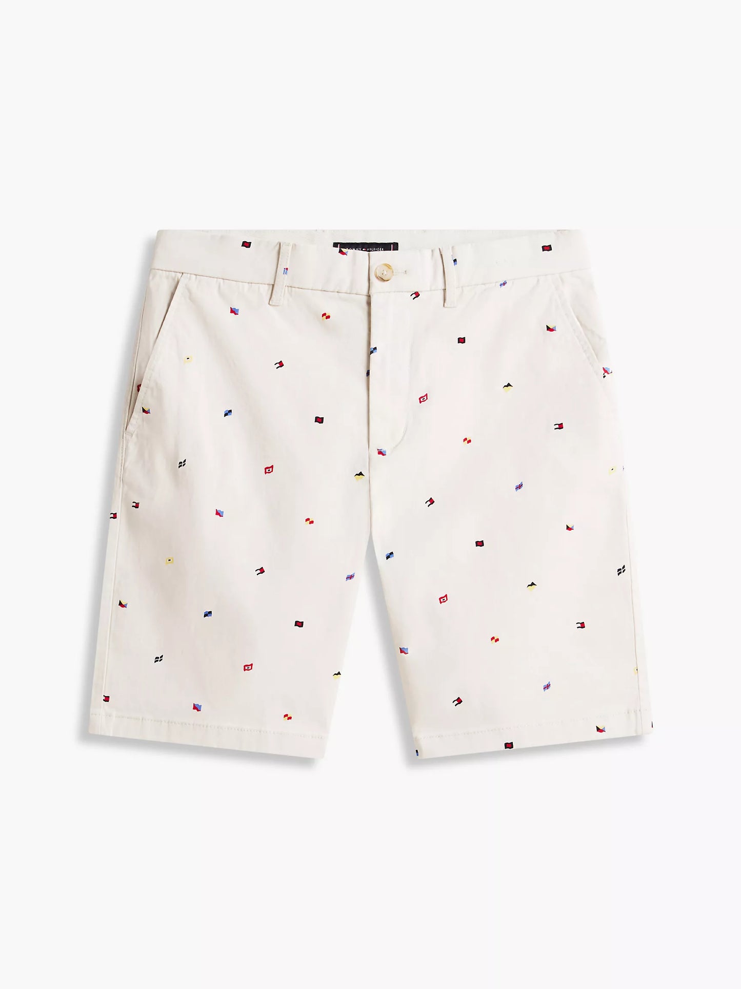 Tommy Hilfiger Regular Fit 9" Sailing Flag Print Short