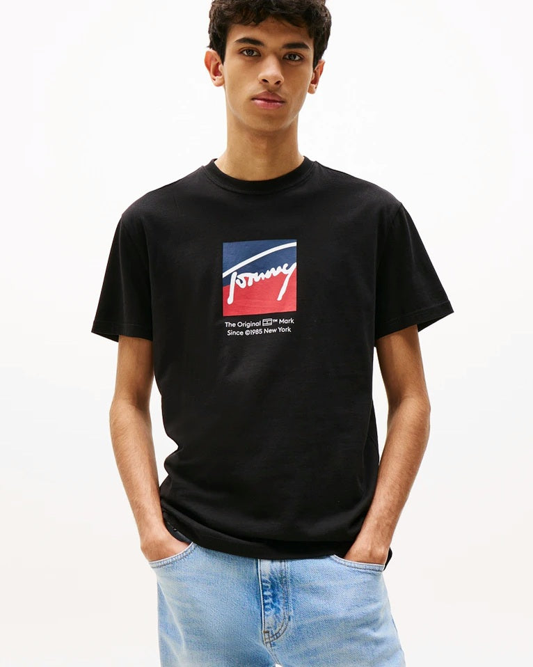 Tommy Hilfiger Black DNA Box T-shirt