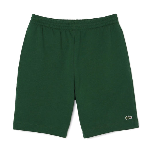 Lacoste Regular Fit Fleece Short In Green