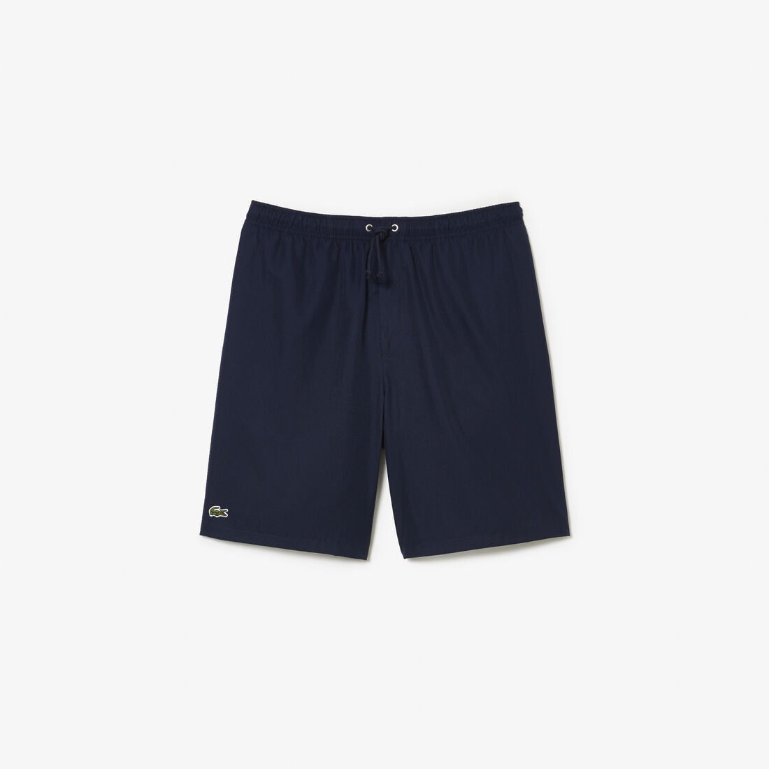 Lacoste Relaxed Fit Lightweight Diamond Taffeta Sport Short In Navy