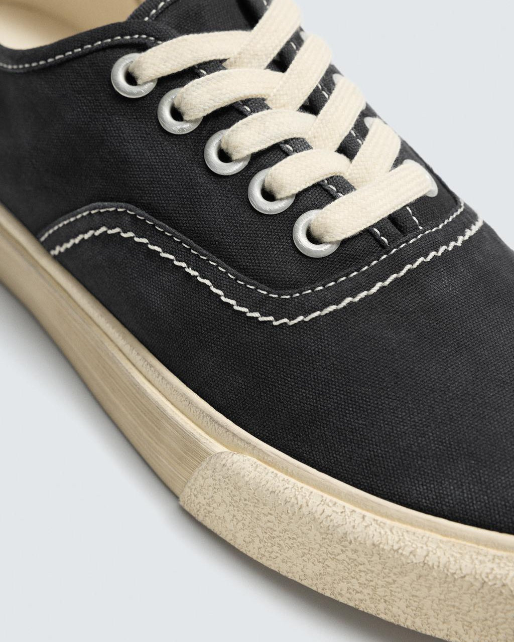 Zara Fabric Lace-up Trainers