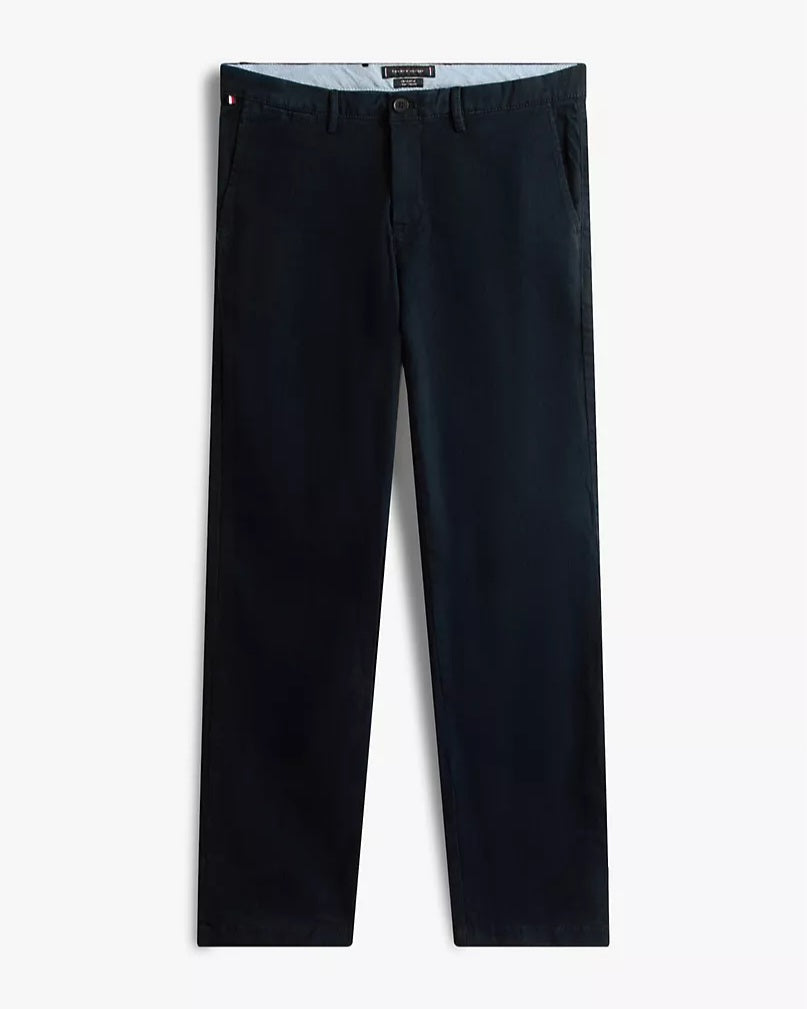 Tommy Hilfiger Navy Straight-leg Chinos Pants