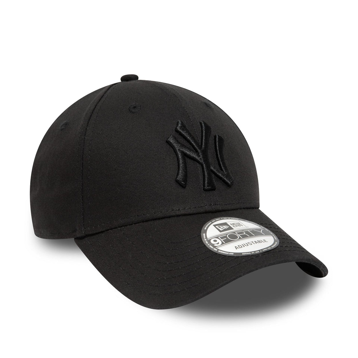 New Era NY Yankees 9forty Black Baseball Cap