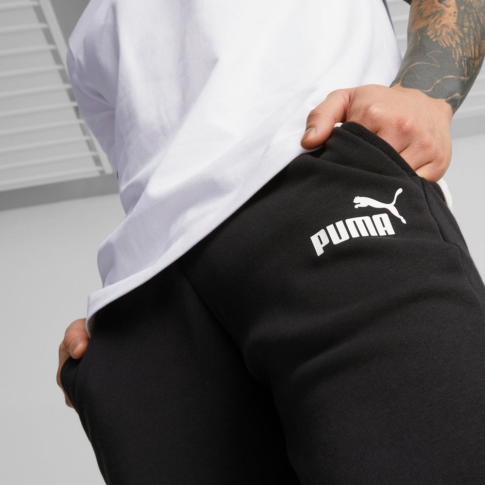 Puma Essential Logo Sweatpants TR In Black