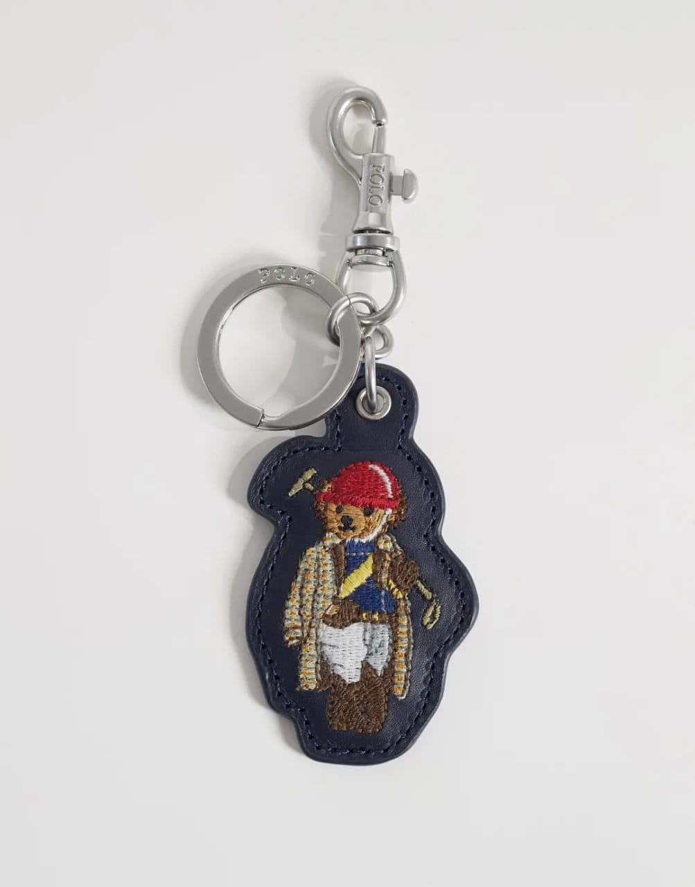 Ralph Lauren Polo Bear Leather Key Fob