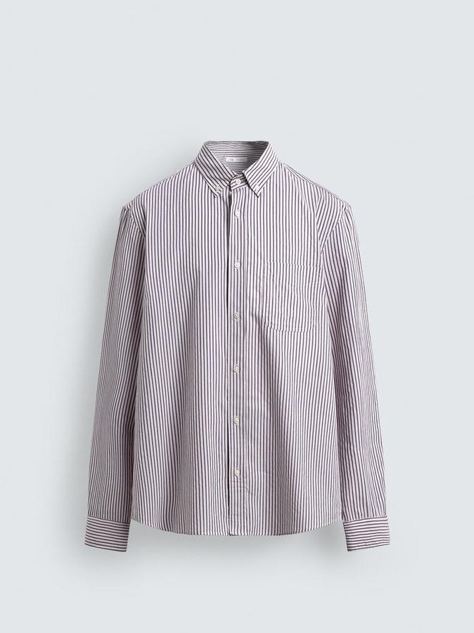 Zara Regular Fit Striped Shirt