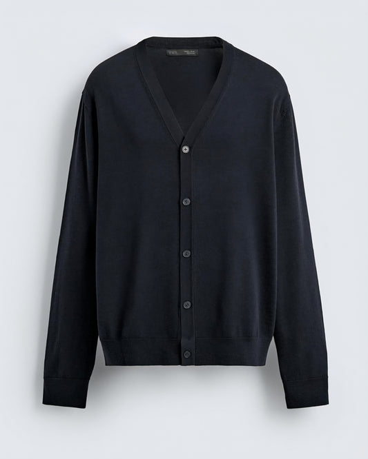 Zara Black Lightweight Cardigan