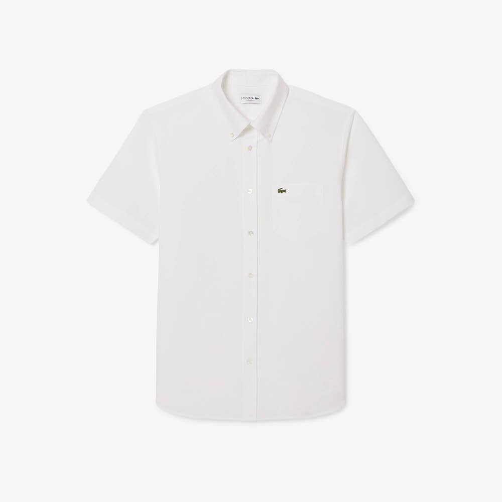 Lacoste Regular Fit Oxford Cotton Shirt