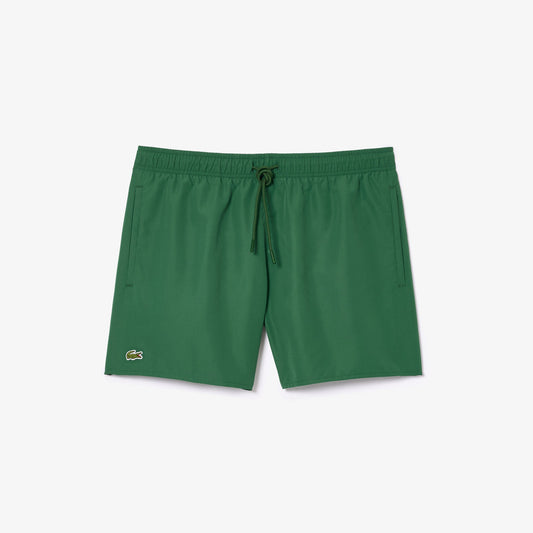 Lacoste Regular Fit Polyester Short In Green