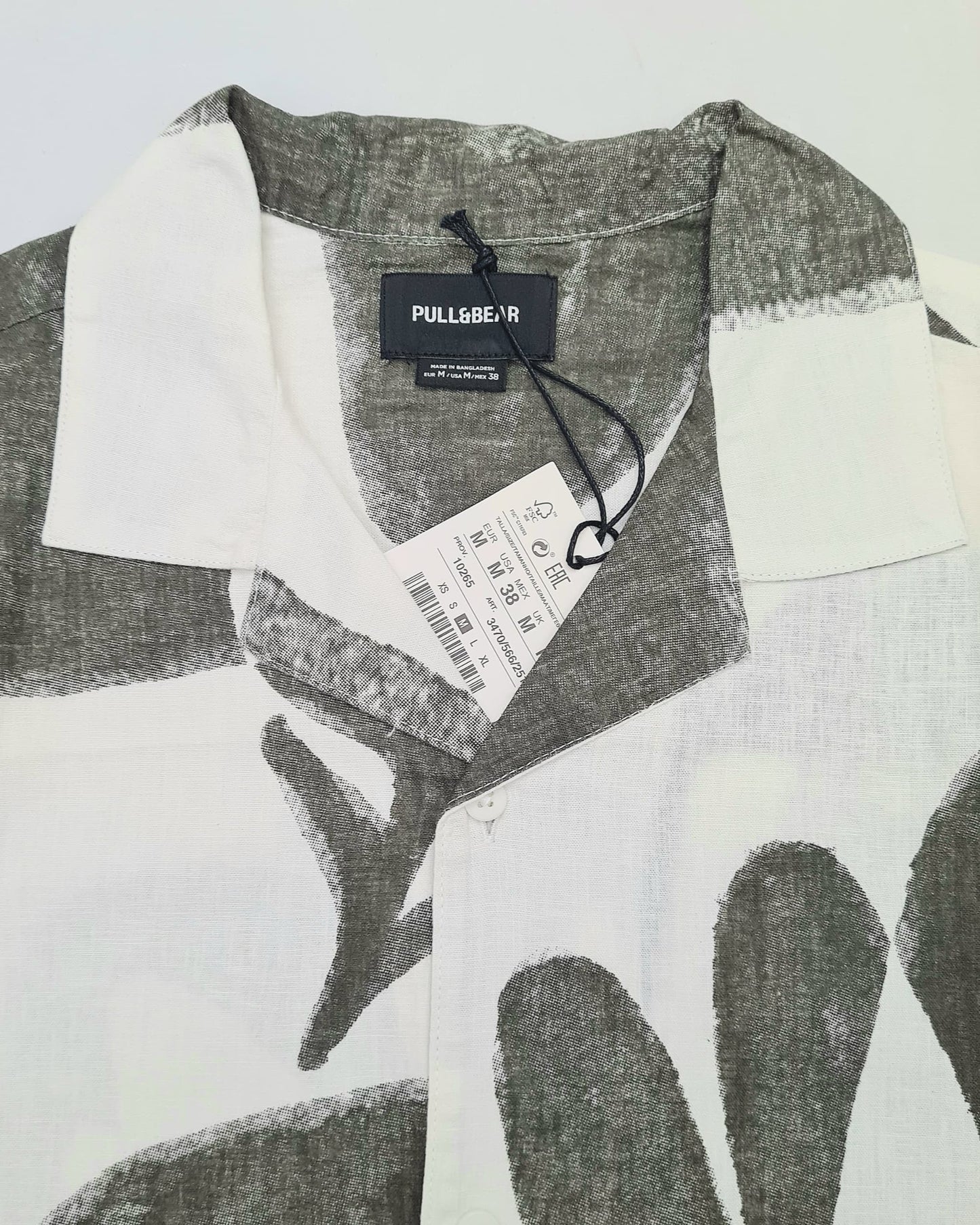 Pull & Bear Abstract Print Shirt