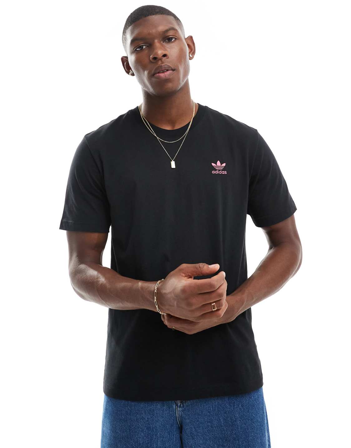 Adidas Regular Fit T-Shirt with Back Print
