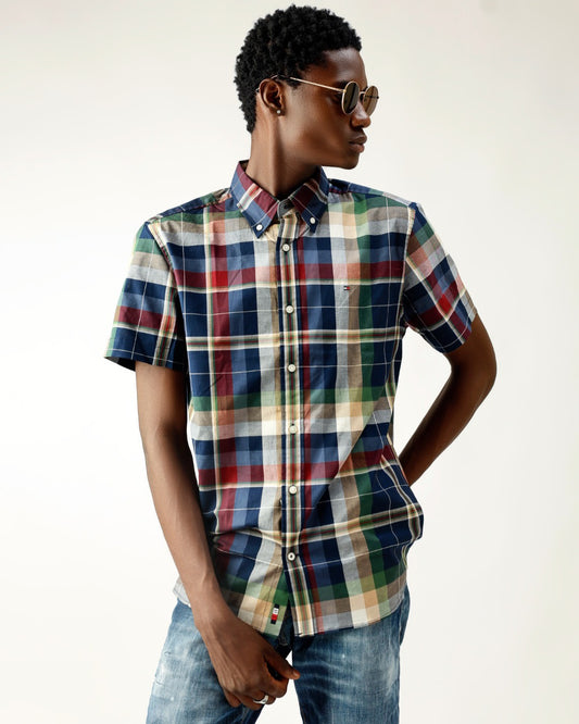 Tommy Hilfiger Regular Fit Plaid Print All-day Shirt