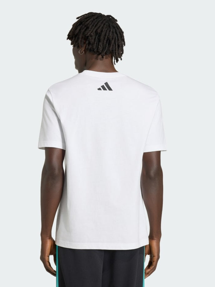 Adidas Mercedes-AMG Petronas F1 T-Shirt In White