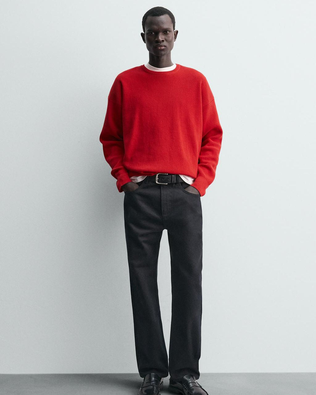 Zara Textured Cotton Sweaters