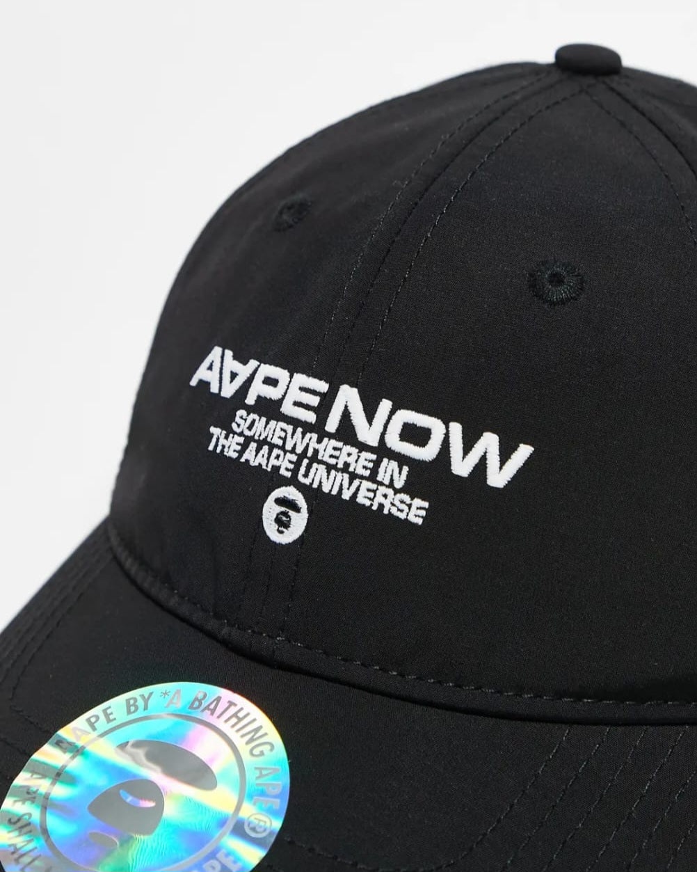 AAPE Black Baseball Cap