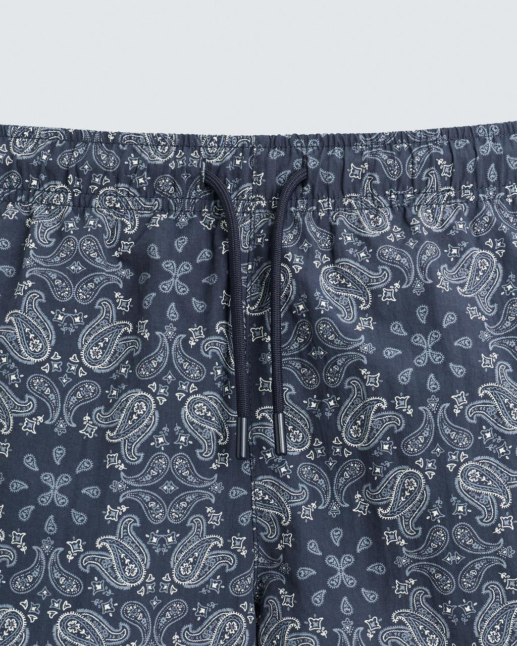 Zara Paisley Print Swim Short