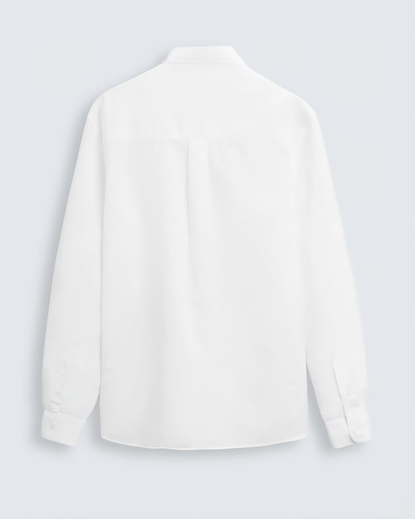 Zara White Cotton-Linen Shirt