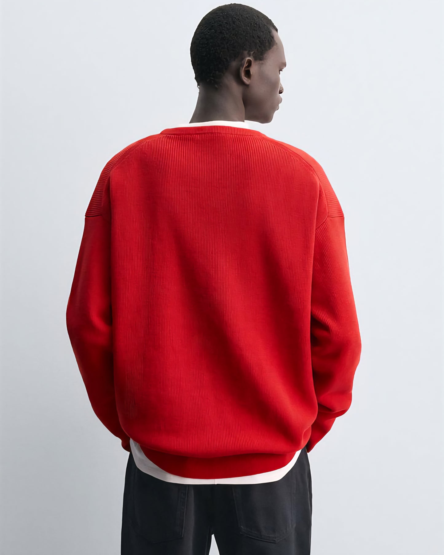 Zara Textured Cotton Sweaters