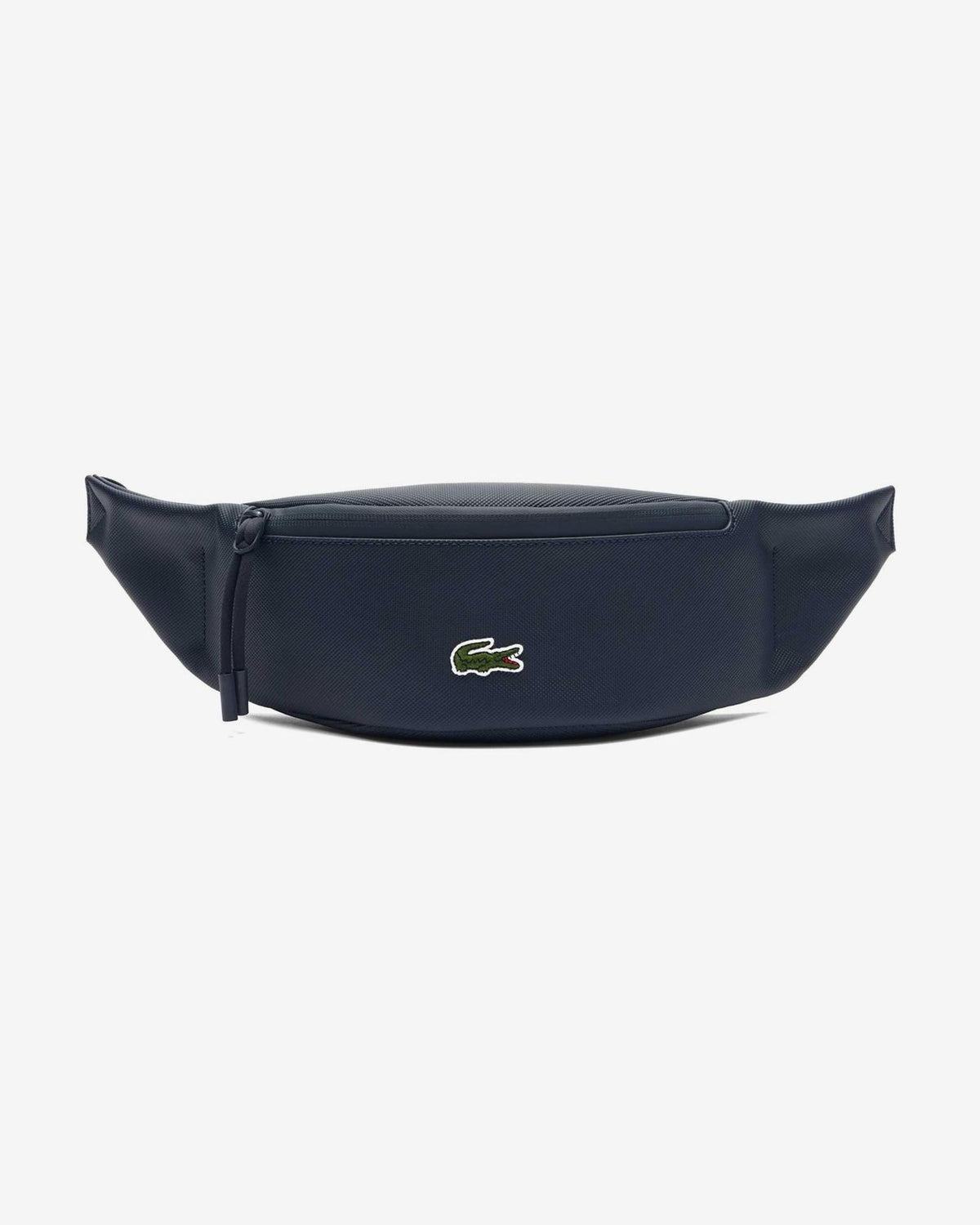 Lacoste Zipped Belt Bag In Navy