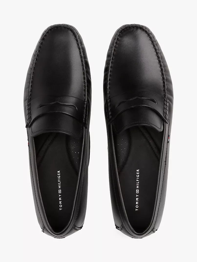 Tommy Hilfiger Leather Driver Loafers