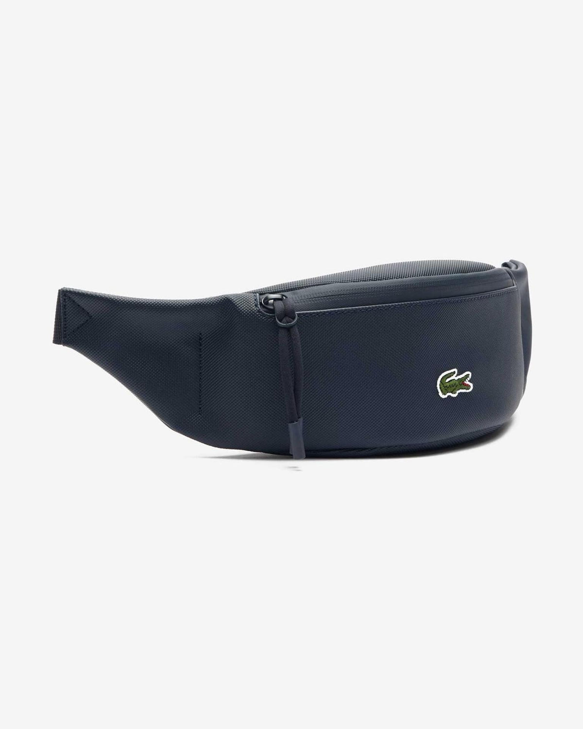 Lacoste Zipped Belt Bag In Navy