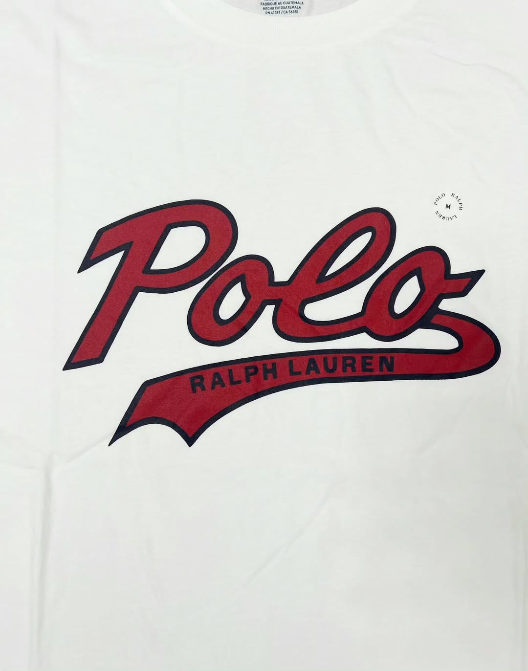 Polo Ralph White Graphic T-shirt