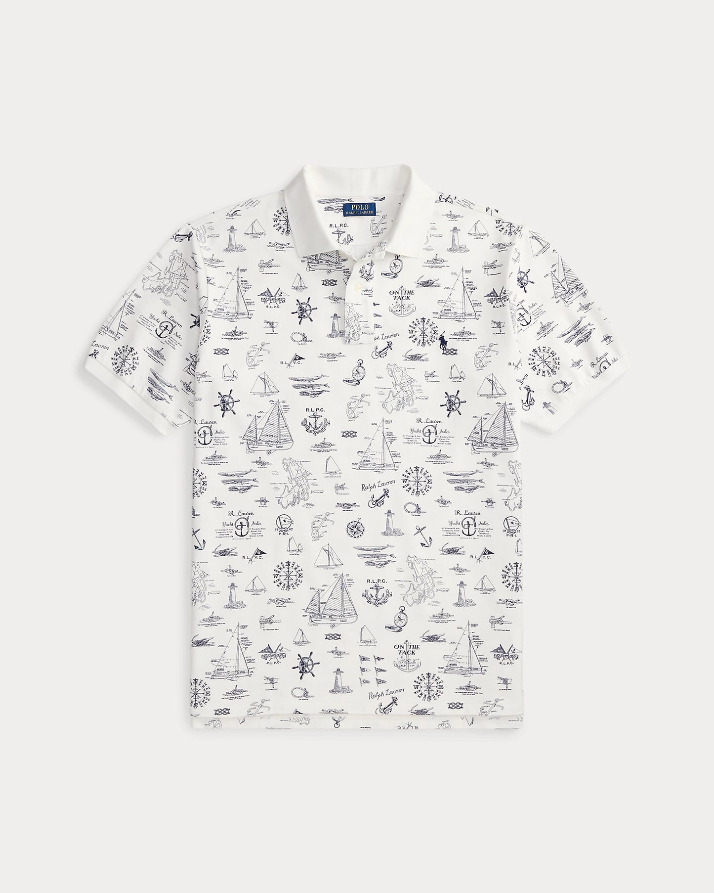 Ralph Lauren Classic Fit Nautical Mesh Polo Shirt
