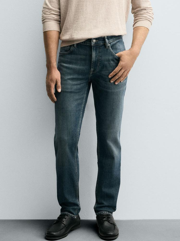 Zara Slim Fit Denim Pants