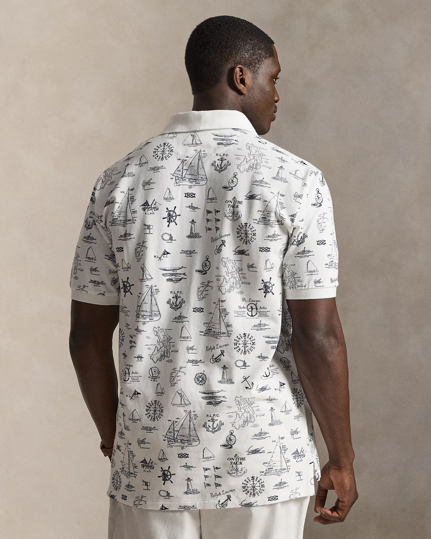 Ralph Lauren Classic Fit Nautical Mesh Polo Shirt