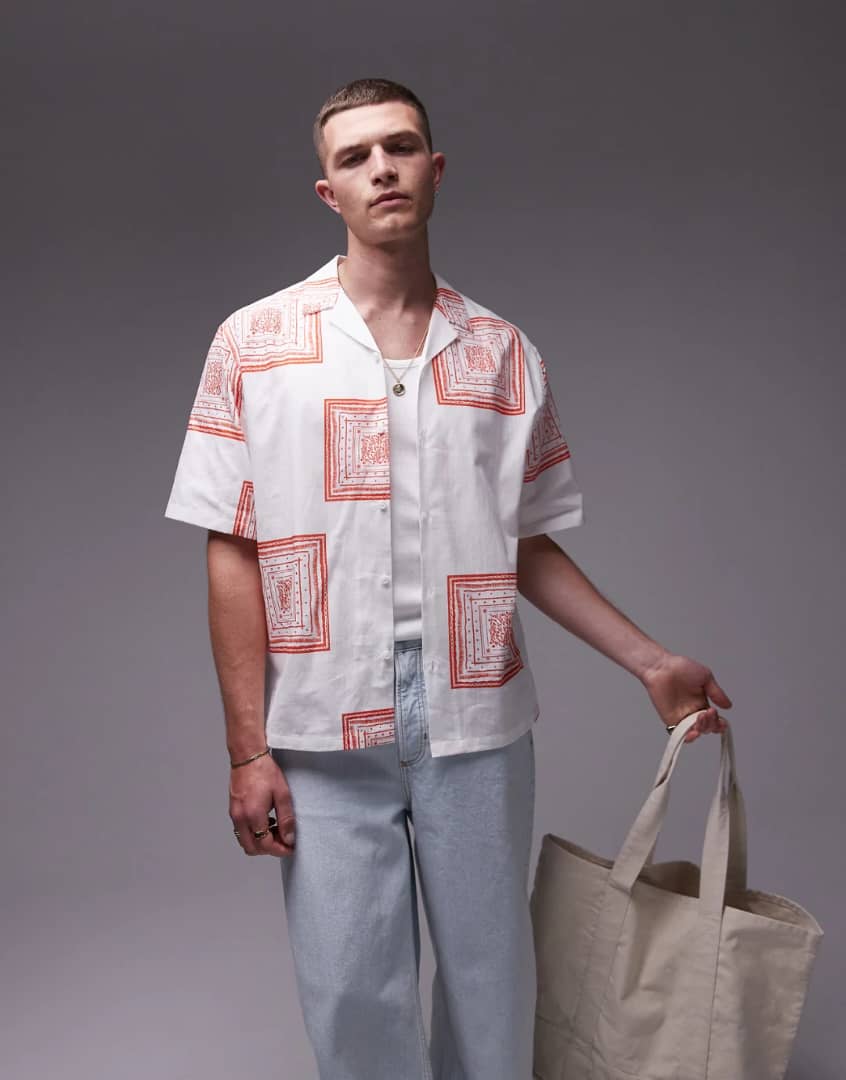 Men's Revere Printed Shirt
