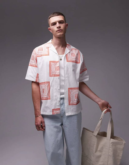 Men's Revere Printed Shirt