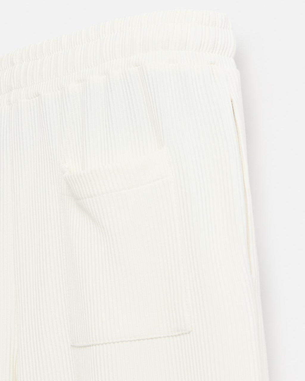 Zara Relaxed Fit Vertical Textured Pant