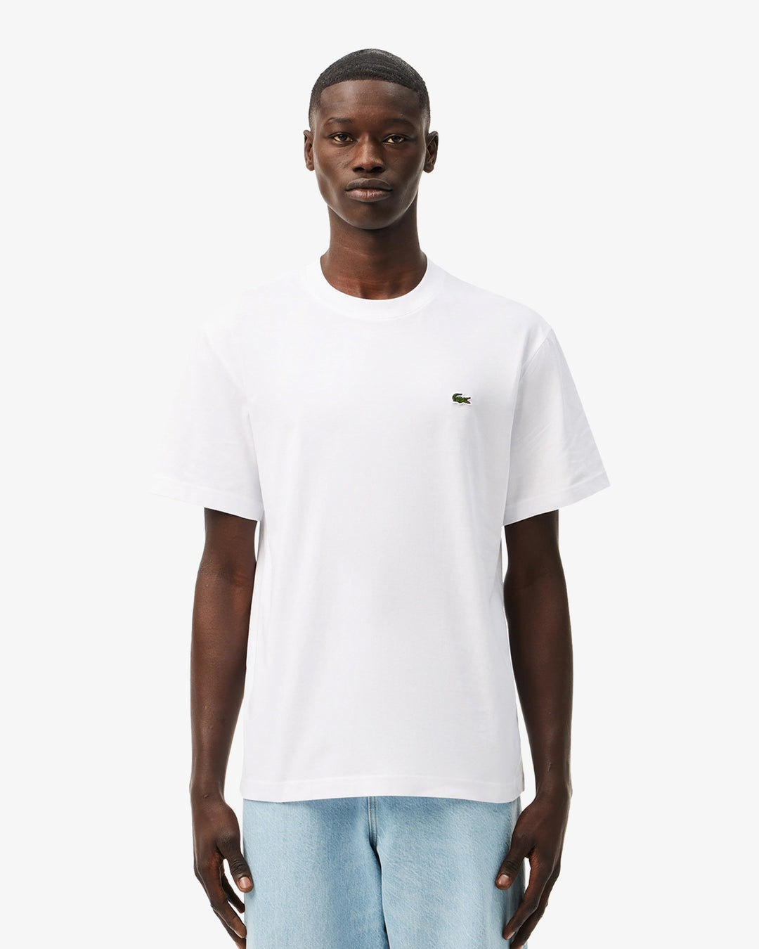 Lacoste Cotton T-shirt in White