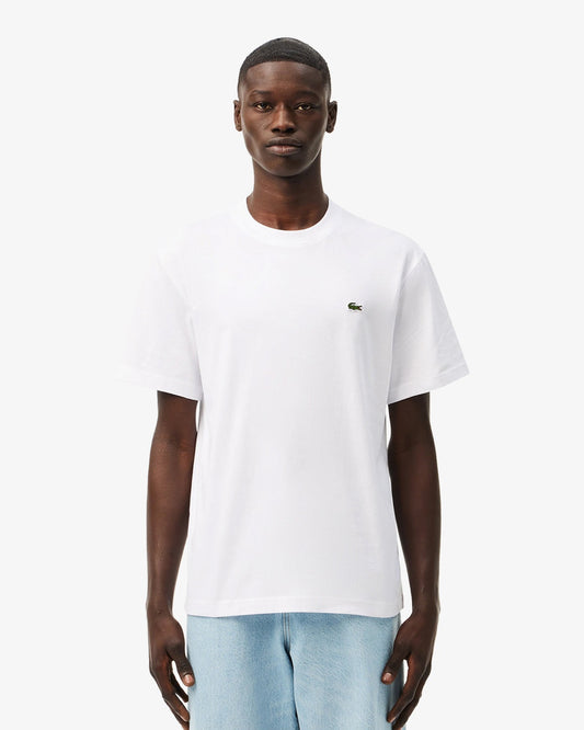 Lacoste Cotton T-shirt in White