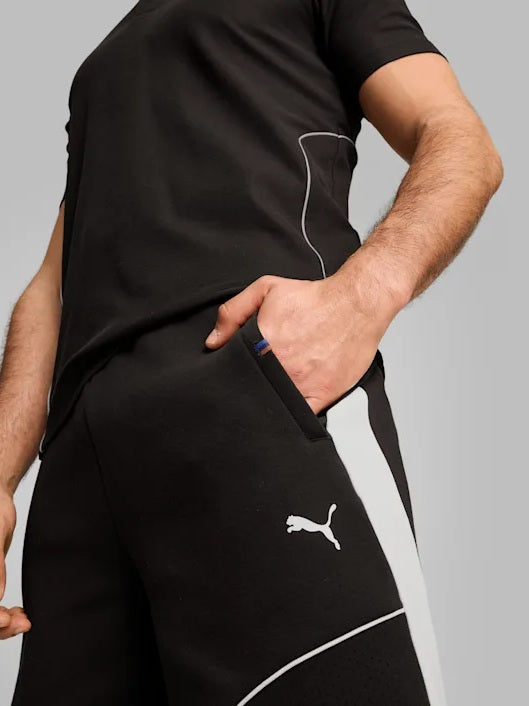 Puma X BMW Motorsport Regular Fit Sweat Shorts In Black