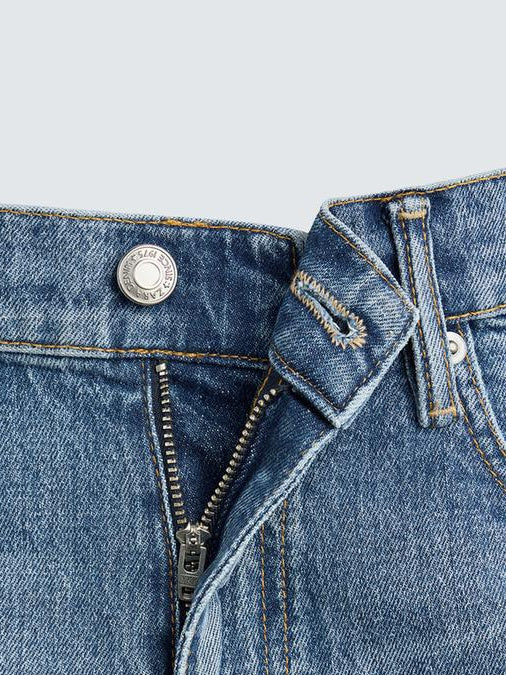 Zara Regular Fit Denim Bermuda Short