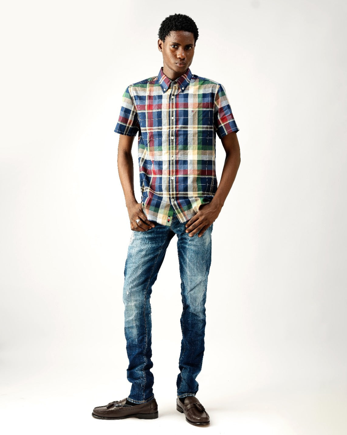 Tommy Hilfiger Regular Fit Plaid Print All-day Shirt